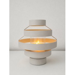 BOI!WOW Windlicht Willy Ivory S – Tijdloze Sfeermaker voor Elk Interieur